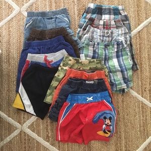 Boy toddler shorts bundle